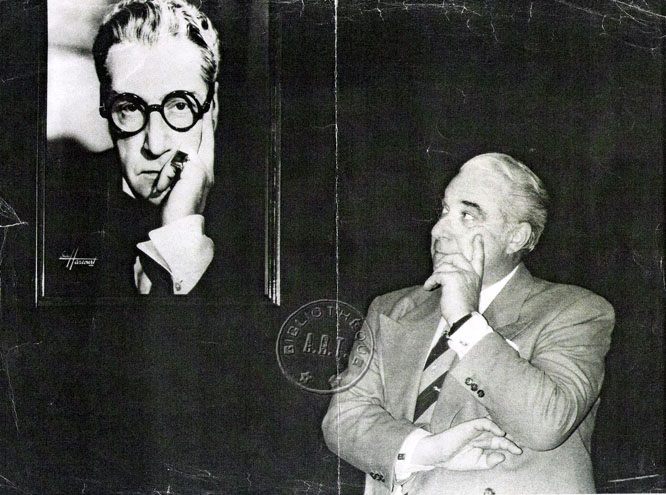 Sacha Guitry et Jacques Morel